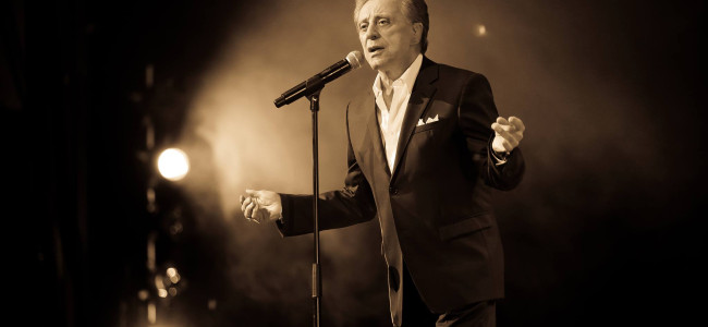Legendary singer Frankie Valli performs at Sands Bethlehem Event Center on April 7