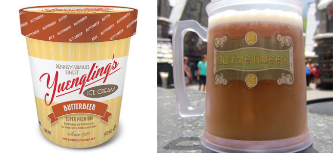 Yuengling has introduced a new Harry Potter-inspired Butterbeer ice cream