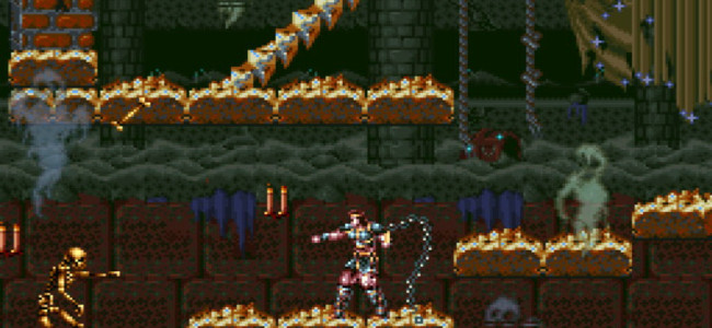 TURN TO CHANNEL 3: ‘Super Castlevania IV’ whipped the franchise into shape for 16-bit era