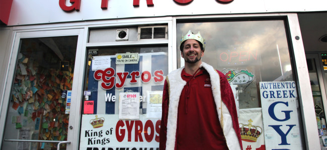 VIDEO INTERVIEW: King of Kings Gyros in Wilkes-Barre on National Gyro Day and small business ownership