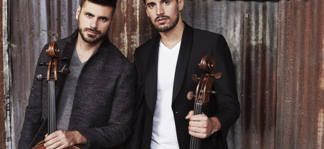 Viral video cello rockers 2Cellos will play at Giant Center in Hershey on March 29