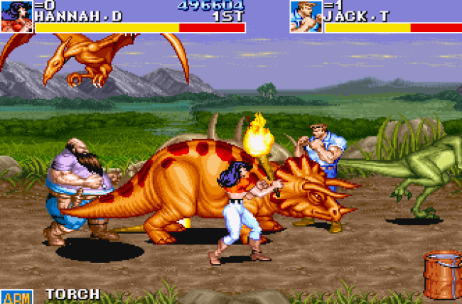 Cadillacs and Dinosaurs - Review do Clássico Beat'em Up da Capcom para  Arcade 
