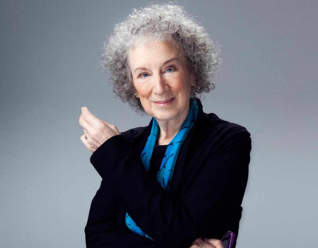 ‘Handmaid’s Tale’ author Margaret Atwood speaks at Wilkes University on April 26, 2022