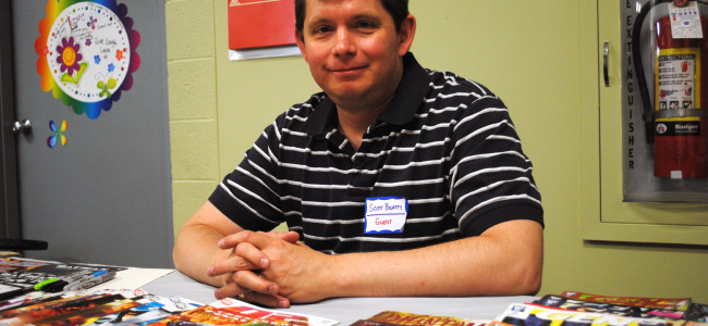 ARCHIVES: From Batman to Scranton – writer Scott Beatty celebrates Free Comic Book Day at Comics on the Green
