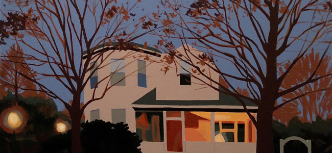 Everyday beauty of NEPA’s suburban landscapes captured in realistic, yet abstract paintings