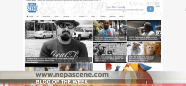VIDEO: NEPA Scene is featured as Blog of the Week on ‘PA Live’ on WBRE-TV