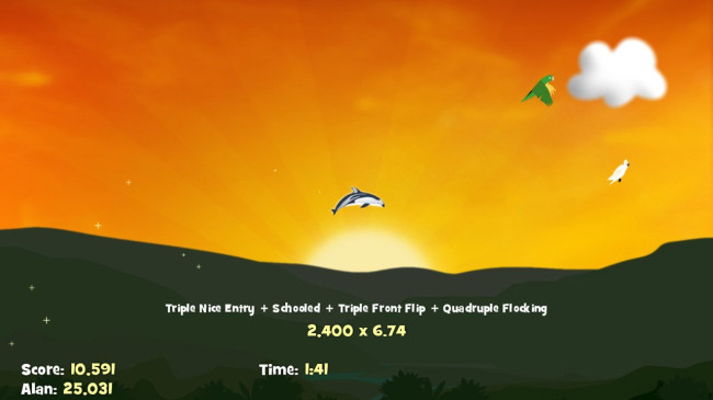 VIDEO GAME REVIEW: ‘Dolphin Up’ recalls classic addictive gaming on the Wii U