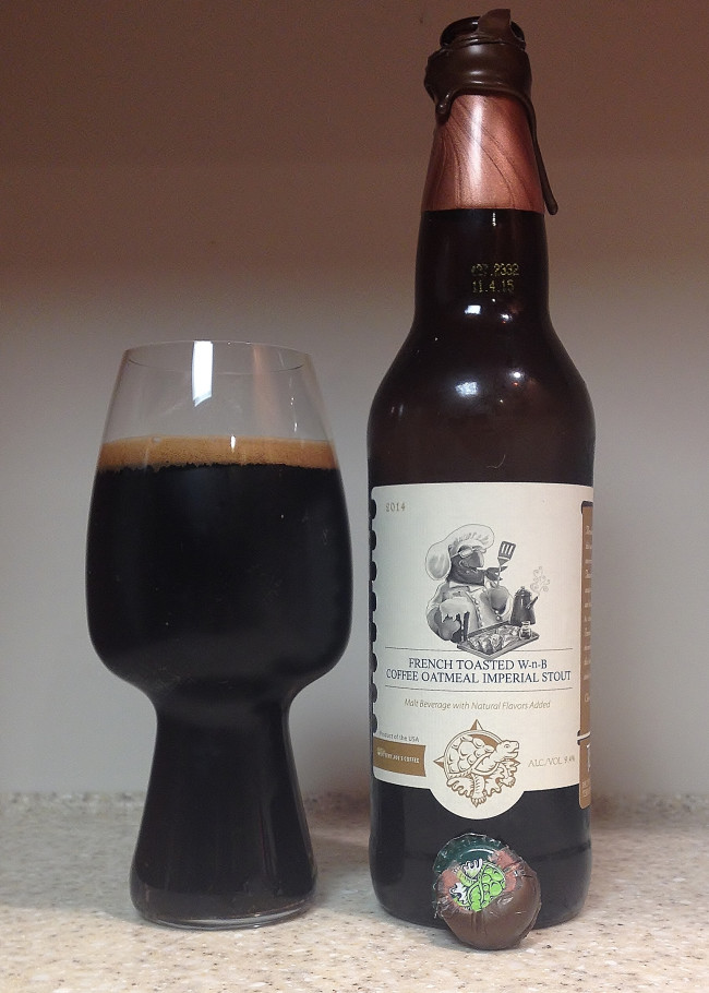 HOW TO PAIR BEER WITH EVERYTHING: French Toasted W-n-B Coffee Oatmeal Imperial Stout by Terrapin Beer Company