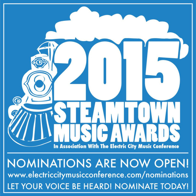Nominations are now open for the 2015 Steamtown Music Awards