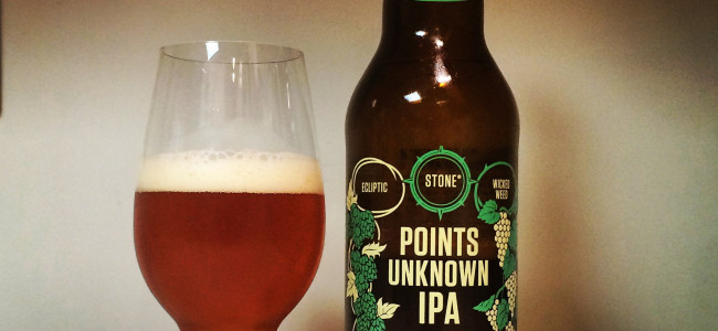 HOW TO PAIR BEER WITH EVERYTHING: Points Unknown IPA by Stone Brewing Co.