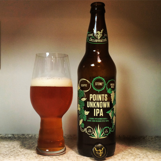 HOW TO PAIR BEER WITH EVERYTHING: Points Unknown IPA by Stone Brewing Co.
