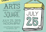 Arts on the Square festival gathers arts, crafts, music, food, games, tech, and more in downtown Scranton on July 25