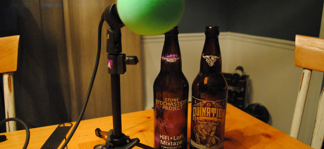 HOW TO PAIR BEER WITH EVERYTHING PODCAST: Episode 3 – Ruination Double IPA 2.0 and HiFi+LoFi Mixtape by Stone Brewing Co.
