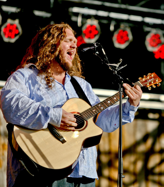 Blues powerhouse Matt Andersen performs at Kirby Center in Wilkes-Barre on Aug. 14