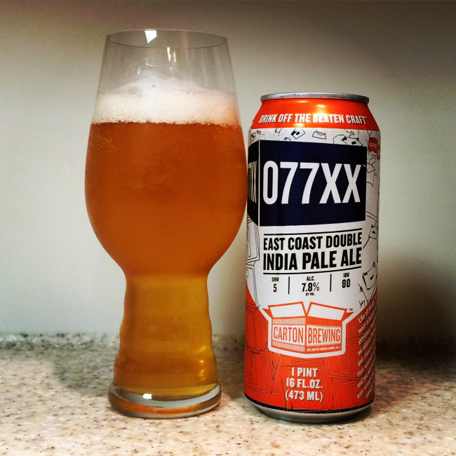 HOW TO PAIR BEER WITH EVERYTHING: 077XX by Carton Brewing Company