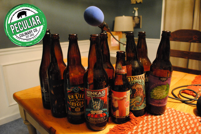 BEER WITH EVERYTHING PODCAST: Peculiar beer with the dead, featuring Ninkasi Dawn of the Red