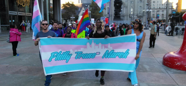 LIVING YOUR TRUTH: Make yourself heard, and not just on election day – the 2015 Philly Trans* March