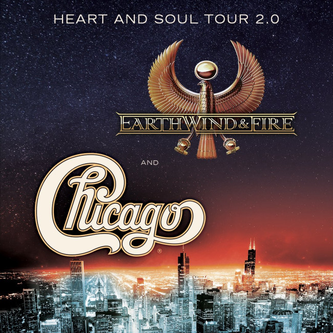 Earth, Wind & Fire and Chicago play classic hits in Hershey on April 6 and Allentown on April 10
