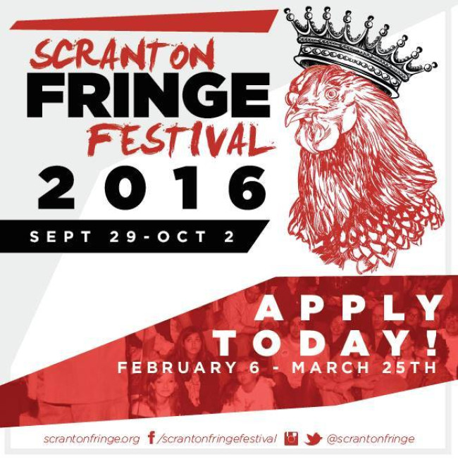Scranton Fringe announces 2016 festival and application dates