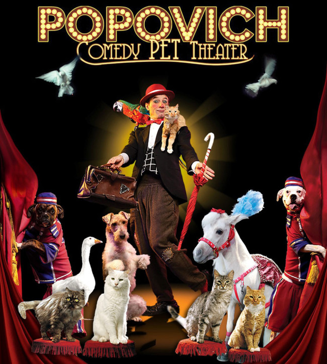 Popovich Comedy Pet Theater brings trained rescue animals to Kirby Center in Wilkes-Barre April 5