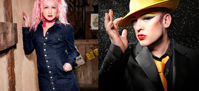 Cyndi Lauper and Boy George co-headline concert at Sands Bethlehem Event Center on May 28