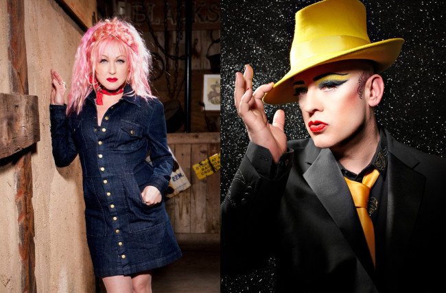 Cyndi Lauper and Boy George co-headline concert at Sands Bethlehem Event Center on May 28