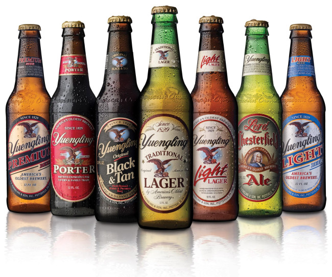 Yuengling is No. 1 craft brewing company in the country and 4th overall brewery in nationwide sales