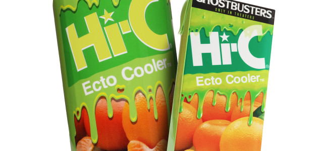 Hi-C Ecto Cooler juice drink returns for limited time with release of new ‘Ghostbusters’ movie