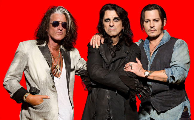 Johnny Depp, Alice Cooper, and Joe Perry bring Hollywood Vampires back to Bethlehem on May 21