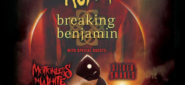 Korn, Breaking Benjamin, and Motionless In White tour together in September and October