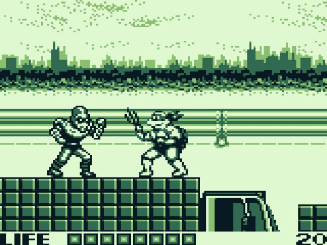 TURN TO CHANNEL 3: ‘Fall of the Foot Clan’ packed tons of TMNT action into a tiny Game Boy cart