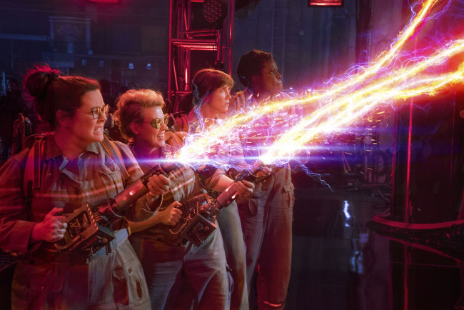 MOVIE REVIEW: ‘Ghostbusters’ reboot has some funny moments, but remains haunted by its legacy
