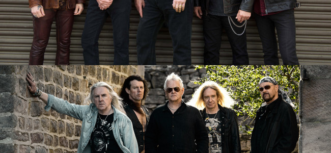 Relive the ’80s with British rock bands UFO and Saxon at Penn’s Peak in Jim Thorpe on April 1