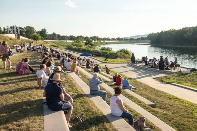 Wilkes-Barre competing for grant to fund live music series on River Common, voting open until Nov. 21