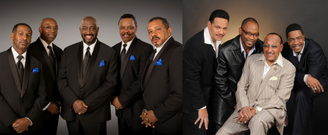 Motown soul men The Temptations and The Four Tops sing at Sands Bethlehem Event Center on March 5