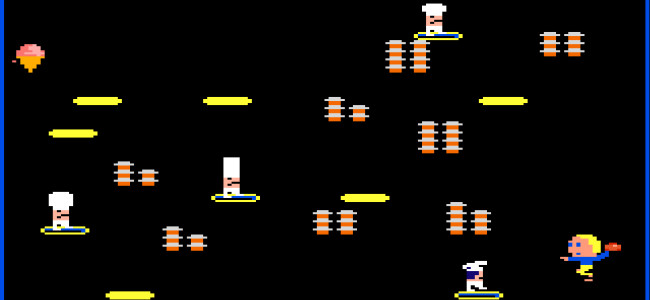TURN TO CHANNEL 3: Atari 7800’s ‘Food Fight’ is as simple and fun as its title