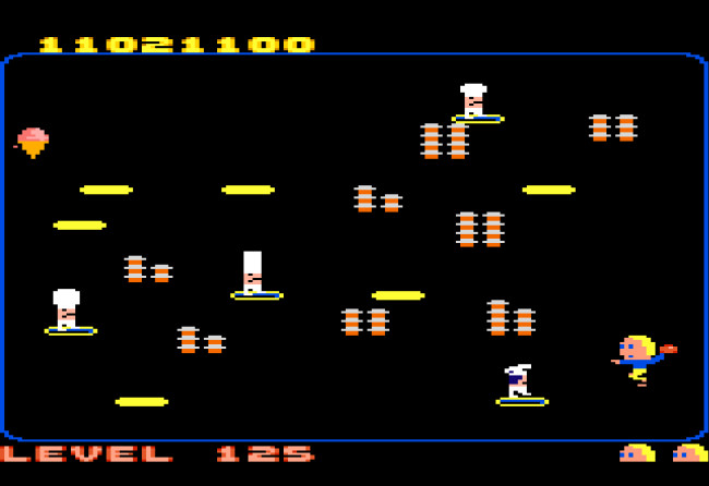 TURN TO CHANNEL 3: Atari 7800’s ‘Food Fight’ is as simple and fun as its title