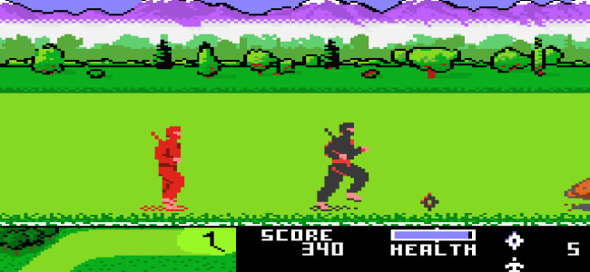 TURN TO CHANNEL 3: Yes, ‘Ninja Golf’ is an actual Atari 7800 game, and it’s absurdly entertaining
