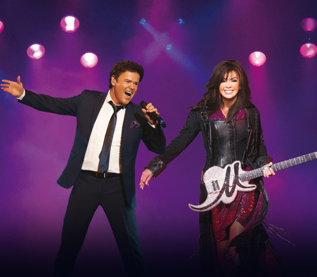 Legendary siblings Donny and Marie Osmond sing at Kirby Center in Wilkes-Barre on Aug. 24