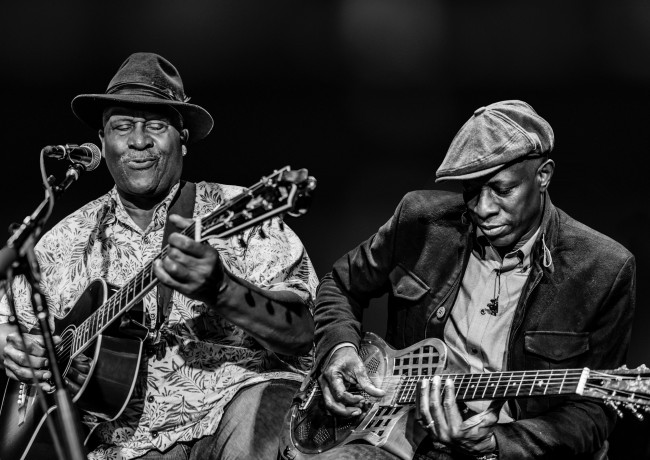 Blues titans Taj Mahal and Keb’ Mo’ collaborate at Kirby Center in Wilkes-Barre on Aug. 10