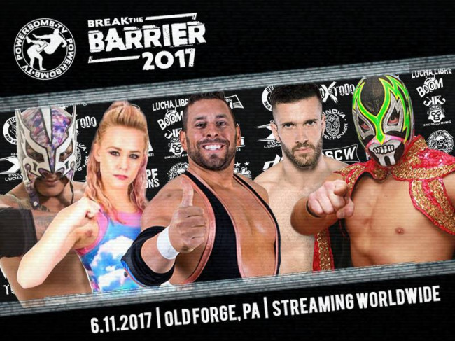 Break the Barrier indie wrestling festival smashes into GSW Arena in Old Forge on June 11
