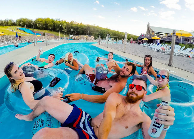 Dive back into the ’90s during Adult Swim Night at Montage Mountain Waterpark in Scranton on June 28