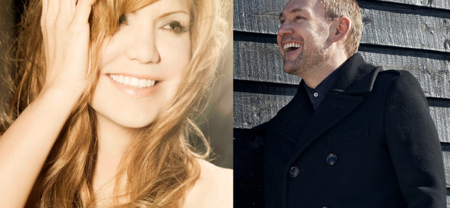 Multi-platinum singers Alison Krauss and David Gray co-headline concert at Hershey Theatre on Sept. 18