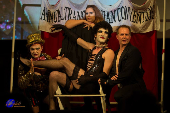 ‘Rocky Horror’ shadow cast performs at Circle Drive-In in Dickson City on July 22