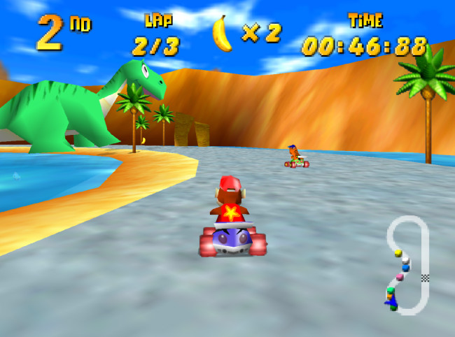 TURN TO CHANNEL 3: Often overlooked, N64’s ‘Diddy Kong Racing’ outpaces ‘Mario Kart 64’