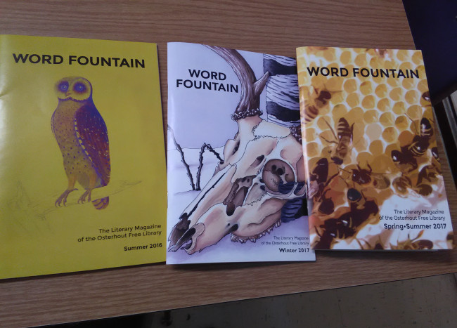 Wilkes-Barre literary magazine Word Fountain releases new issue at Osterhout Free Library on Nov. 2