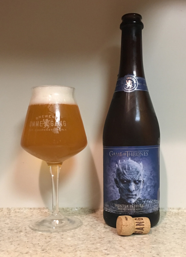 DRINK IT DOWN: Game of Thrones: Winter Is Here Witbier by Brewery Ommegang