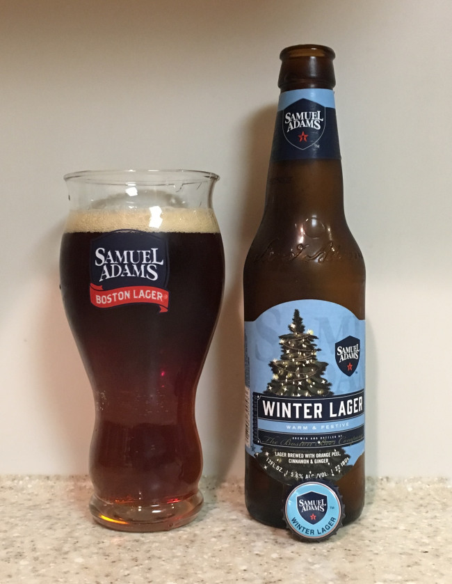 DRINK IT DOWN: Winter Lager by Samuel Adams (Boston Beer Company)