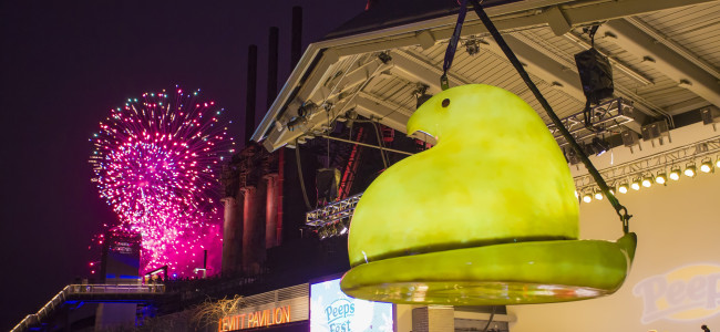 Celebrate the New Year with 400-pound Peeps drop during PeepsFest in Bethlehem Dec. 30-31