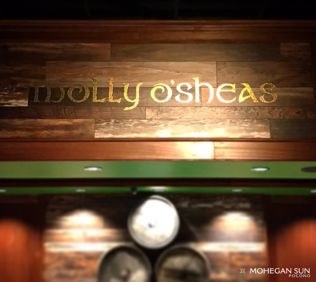 Molly O’Sheas Irish Pub & Eatery holds grand opening at Mohegan Sun Pocono in Wilkes-Barre on Feb. 3